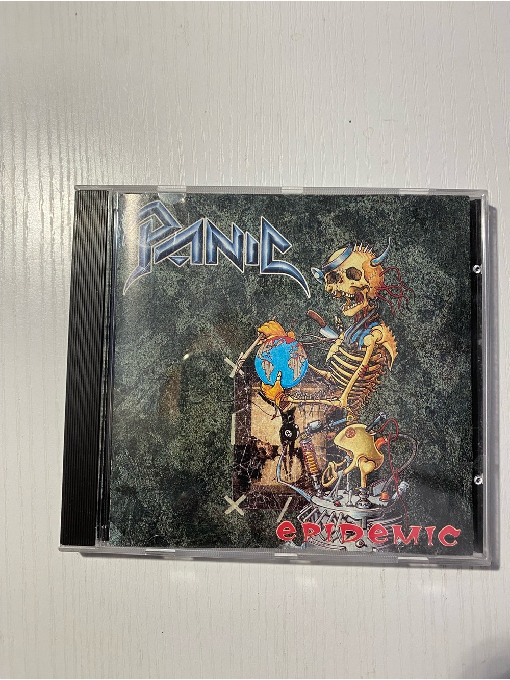 Panic Epidemic CD 1991 Metal Blade Warner Bros Original US Press Thrash Metal